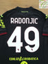 2022 Torino 3rd Match Worn (vs Palermo) Football Shirt Radonjic #49 (M)