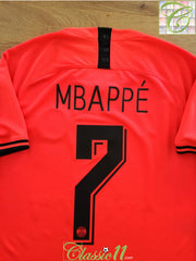 2019/20 PSG Away Football Shirt Mbappé #7 (S)