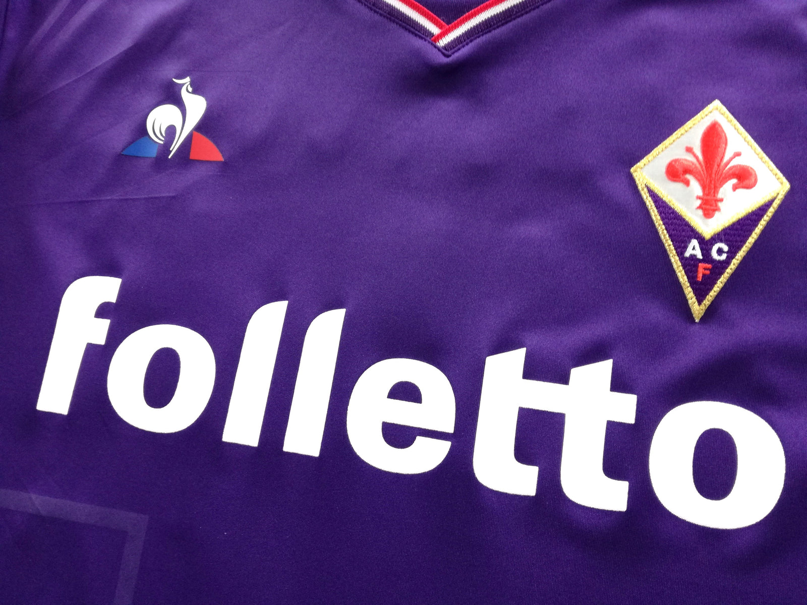 2017 Fiorentina Home Match Worn (vs Real Madrid) Football Shirt Veretout #17 (L)