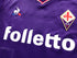 2017 Fiorentina Home Match Worn (vs Real Madrid) Football Shirt Veretout #17 (L)