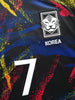 2022 South Korea Away Football Shirt H M Son #7 (M)