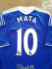 2011/12 Chelsea Home Premier League Football Shirt Mata #10