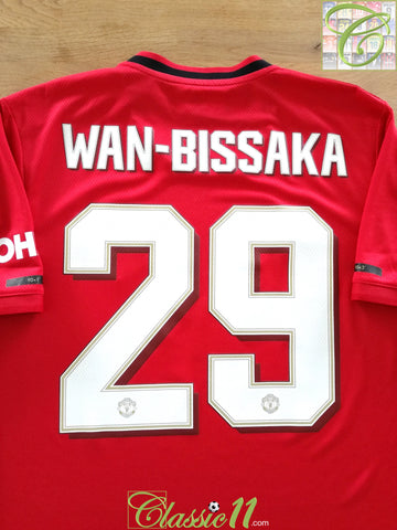 2019/20 Manchester United Home Football Shirt Wan-Bissaka #29