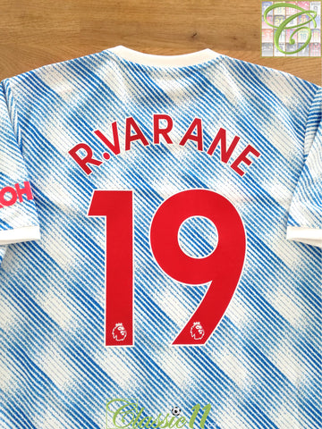 2021/22 Man Utd Away Premier League Football Shirt R.Varane #19