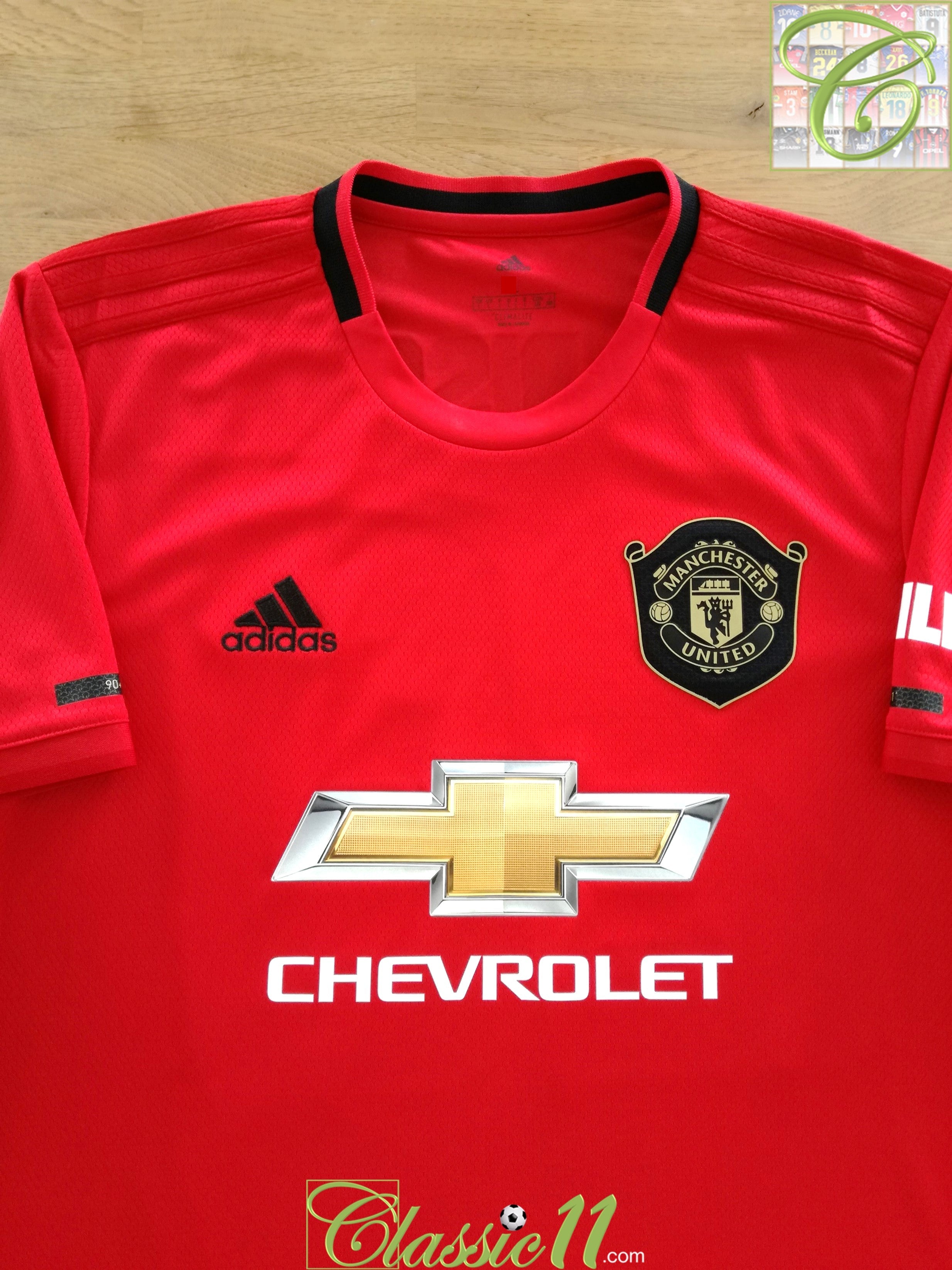 2019/20 Man Utd Home Football Shirt