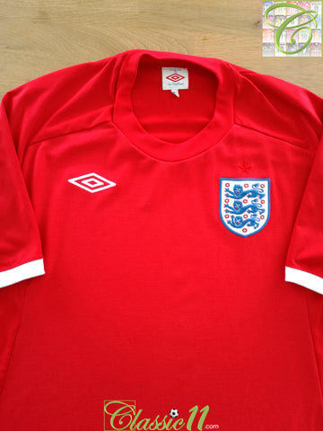 2010/11 England Away Football Shirt