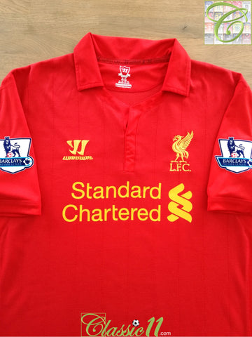 2012/13 Liverpool Home Premier League Football Shirt (XL)