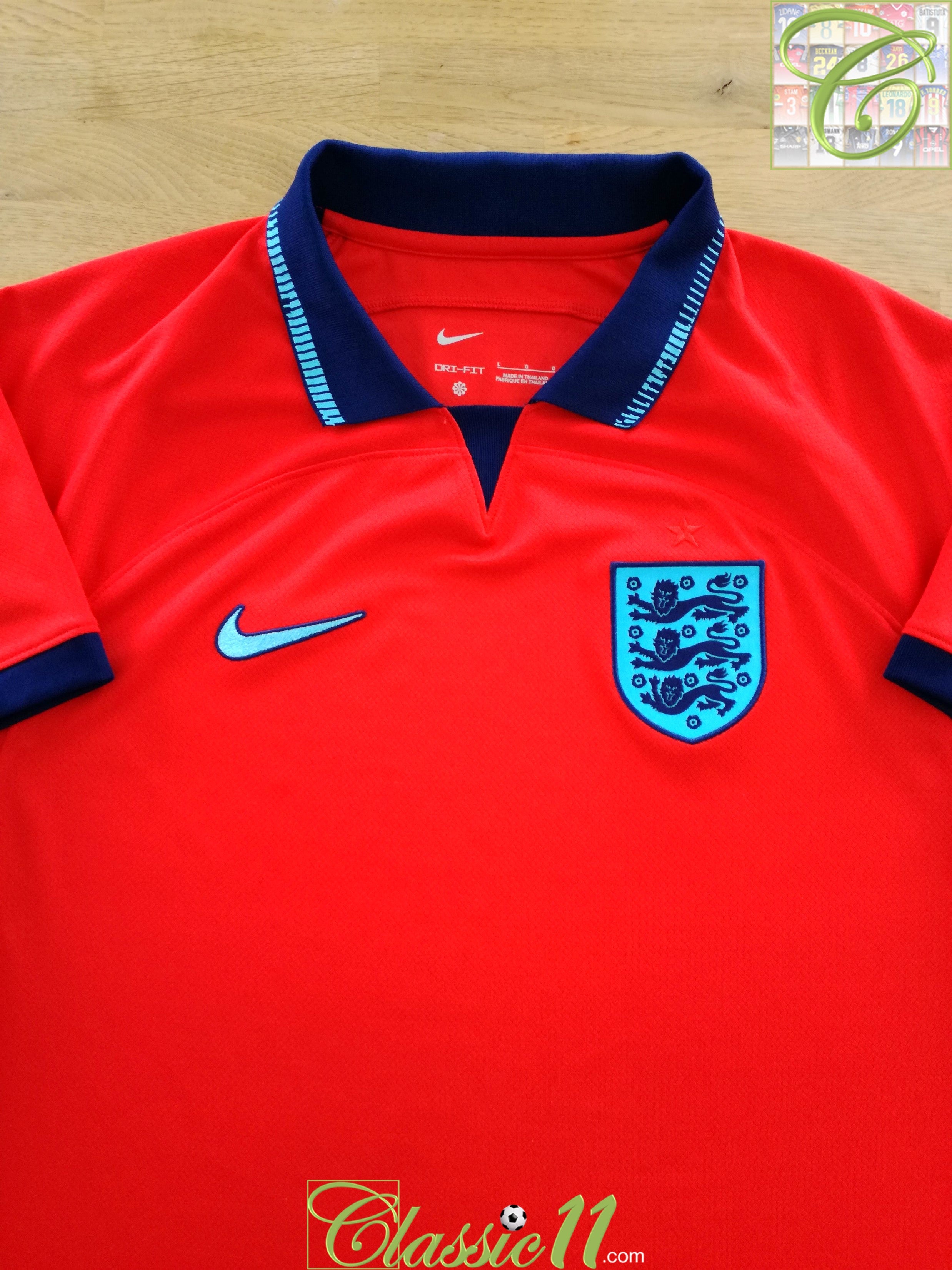 2022/23 England Away Football Shirt