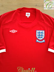 2010 England Away World Cup Football Shirt