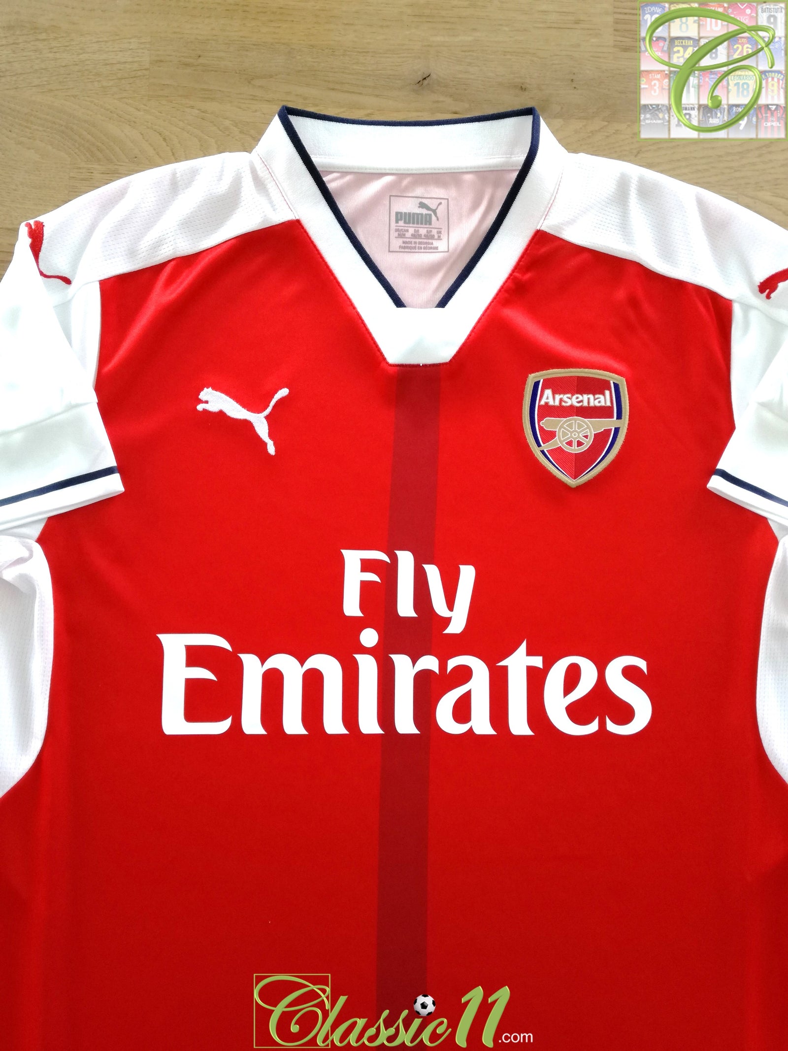 2016/17 Arsenal Home Football Shirt