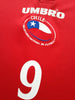 2000/01 Chile Home Football Shirt Zamorano #9 (L)