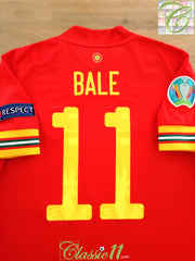 2020 Wales Home European Championship Football Shirt Bale #11 (M) *BNWT*