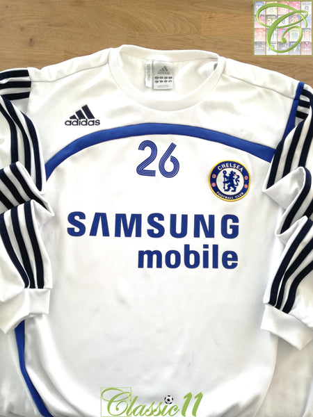 2007/08 Chelsea Away Champions League Player Issue Football Shirt