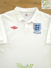 2010 England Home World Cup Football Shirt
