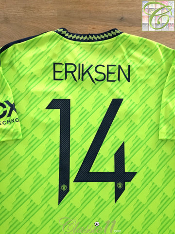 2022/23 Man Utd 3rd Football Shirt Eriksen #14