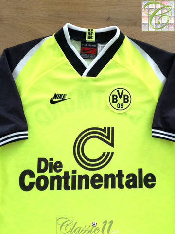 1995/96 Borussia Dortmund Home Football Shirt