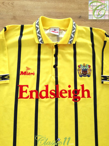 1993/94 Burnley Away Football Shirt