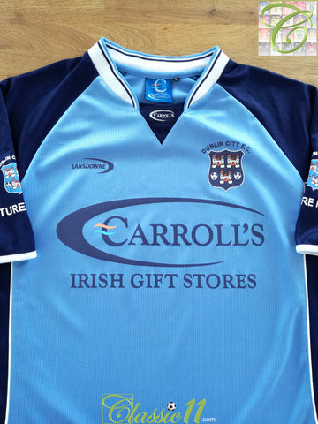 2003/04 Dublin City Home Football Shirt