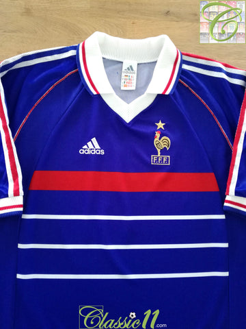 1998/99 France Home Football Shirt