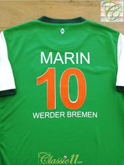 2009/10 Werder Bremen Home Football Shirt Marin #10