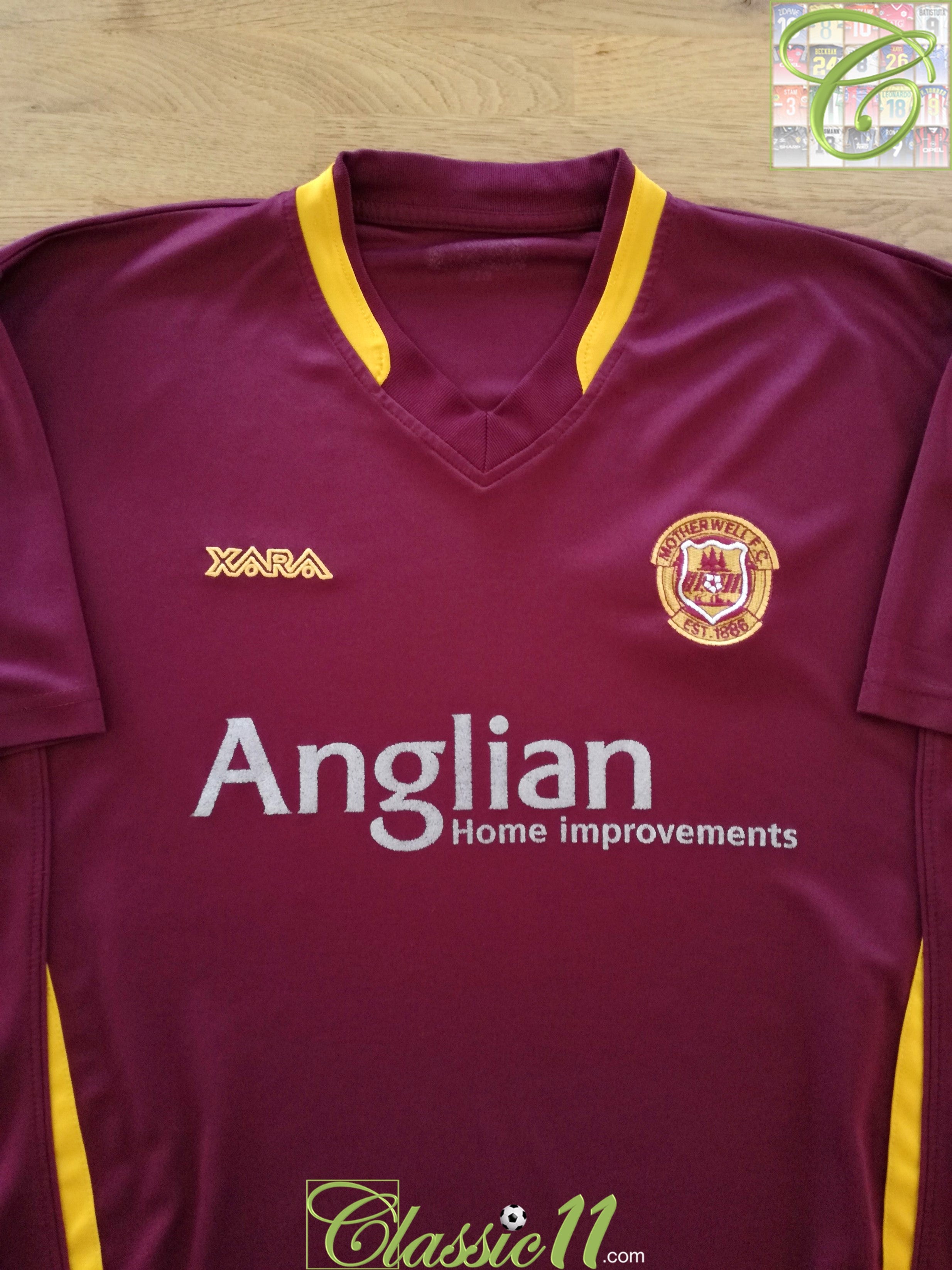 2006/07 Motherwell Away Football Shirt