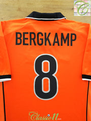 1998/99 Netherlands Home Football Shirt Bergkamp #8