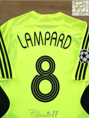 2007/08 Chelsea Champions League Away Formotion Football Shirt Lampard #8