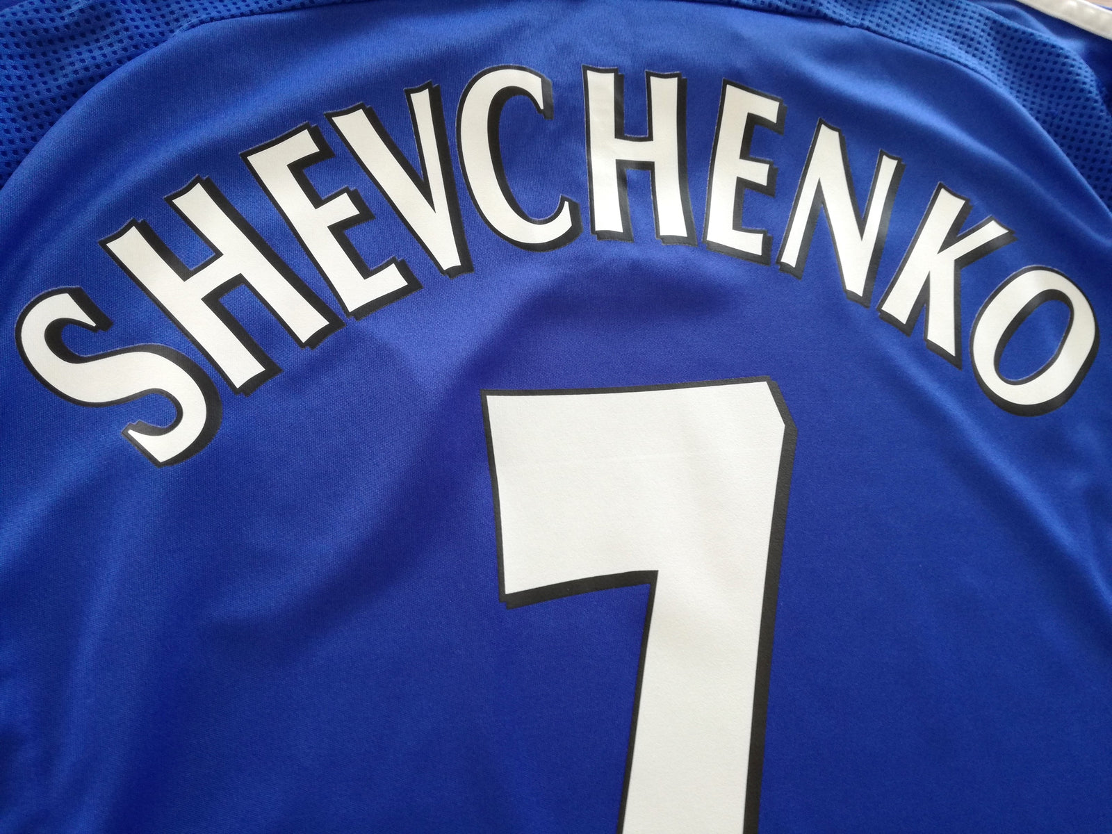 2006/07 Chelsea Home Premier League Football Shirt Shevchenko #7 (S)