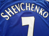 2006/07 Chelsea Home Premier League Football Shirt Shevchenko #7 (S)