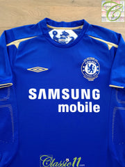 2005/06 Chelsea Home Centenary Football Shirt