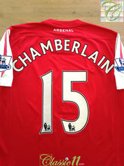 2011/12 Arsenal Home Premier League Football Shirt Chamberlain #15 (M)