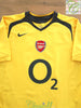 2005/06 Arsenal Away Premier League Football Shirt Ljungberg #8 (S)