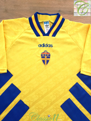 1994/95 Sweden Home Football Shirt