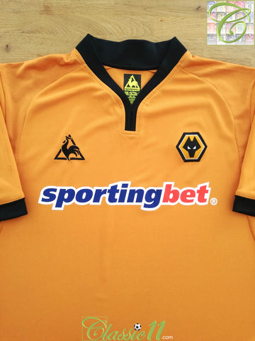 2009/10 Wolverhampton Wanderers Home Football Shirt