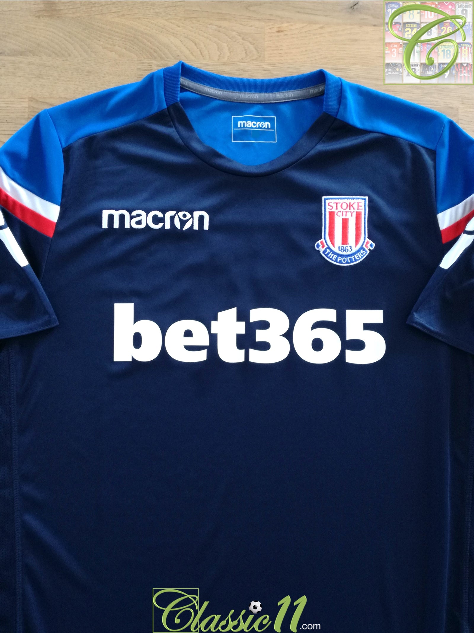 2017/18 Stoke City Football Training Shirt