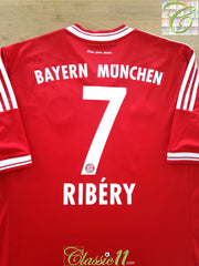 2013/14 Bayern Munich Home Football Shirt Ribéry #7 (XL)