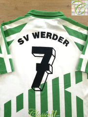 1994/95 Werder Bremen Home Football Shirt #7
