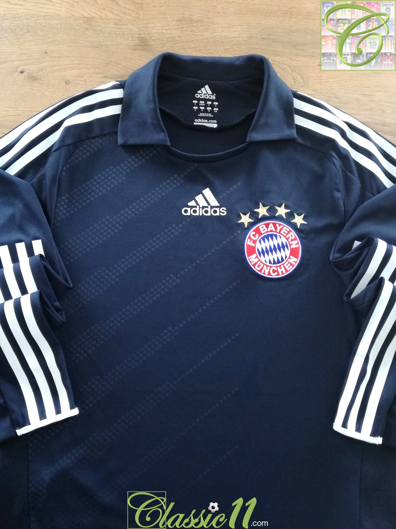 2008/09 Bayern Munich Away Formotion Long Sleeve Football Shirt