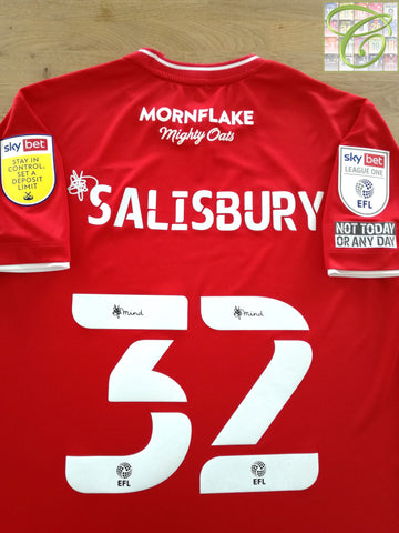 2021/22 Crewe Alexandra Home League One Football Shirt Salisbury #32