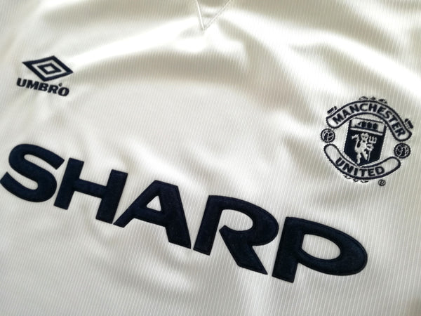 Classic vintage umbro Manchester United away shirt 1999/2000