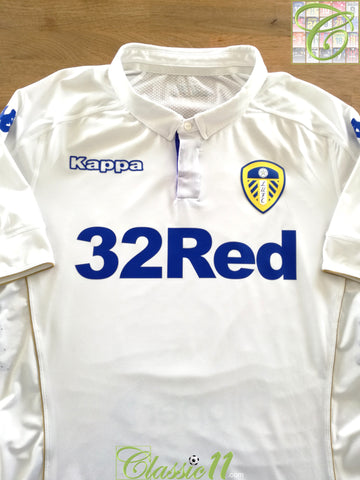 2016/17 Leeds United Home Football Shirt