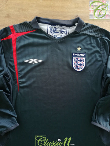 2005/06 England Goalkeeper Football Shirt