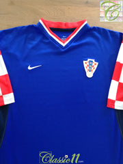 2001/02 Croatia Away Football Shirt