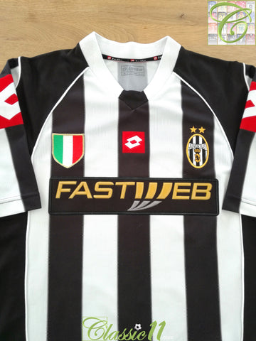 2002/03 Juventus Home Football Shirt