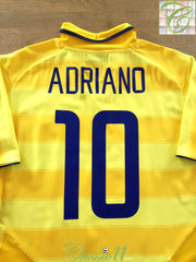 2003/04 Internazionale Away Football Shirt Adriano #10