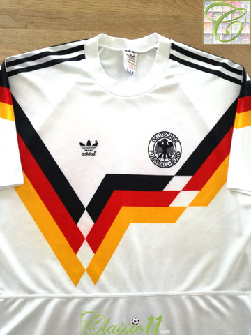 1990/91 West Germany Home Football Shirt