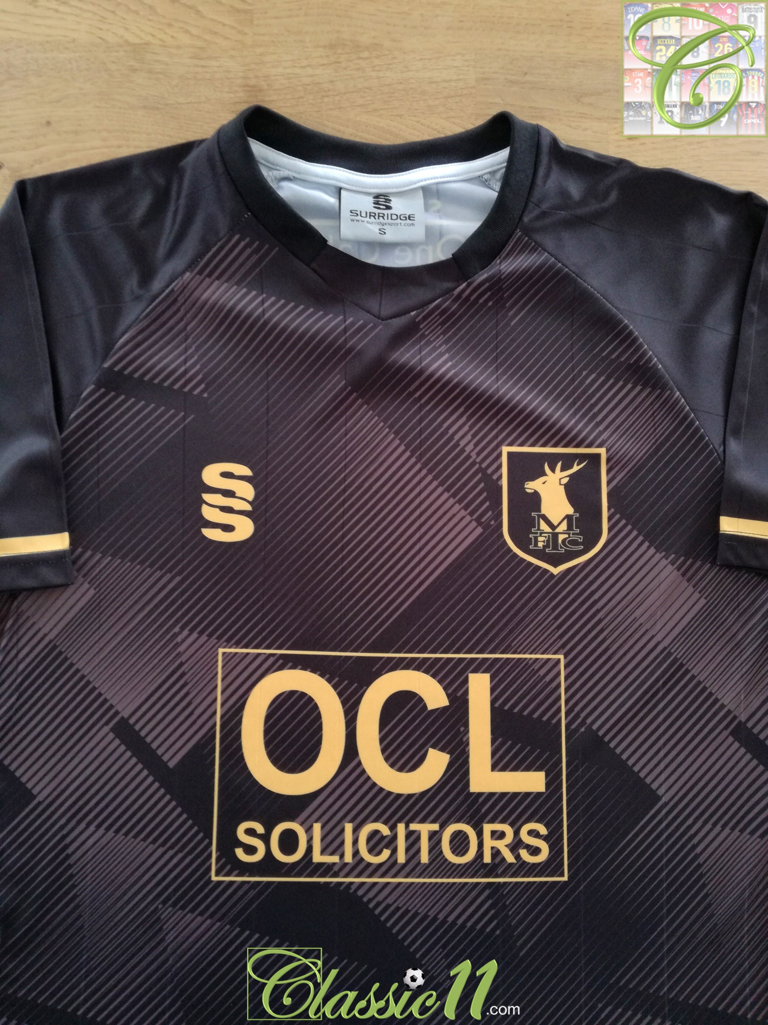 2018/19 Mansfield Town Away Football Shirt (S)