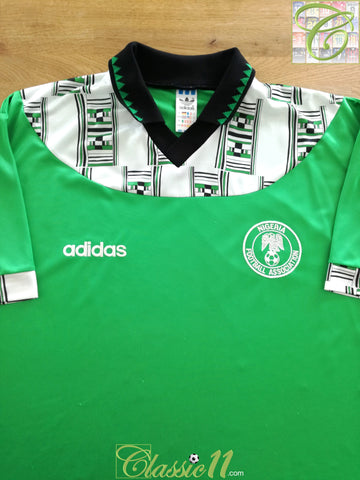 1994/95 Nigeria Home Football Shirt