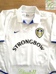 2002/03 Leeds United Home Football Shirt