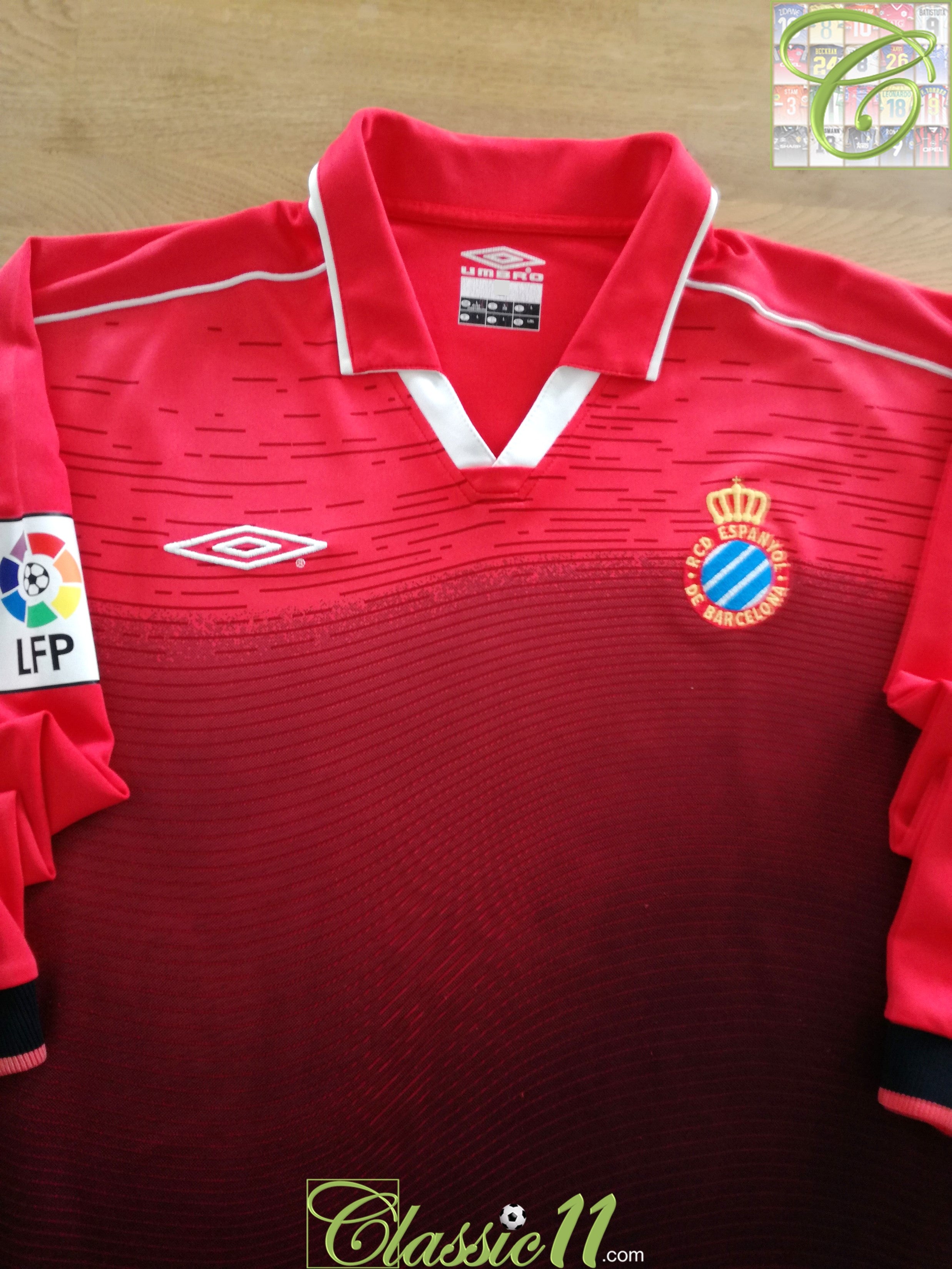 2003/04 Espanyol Away La Liga Football Shirt. (L)